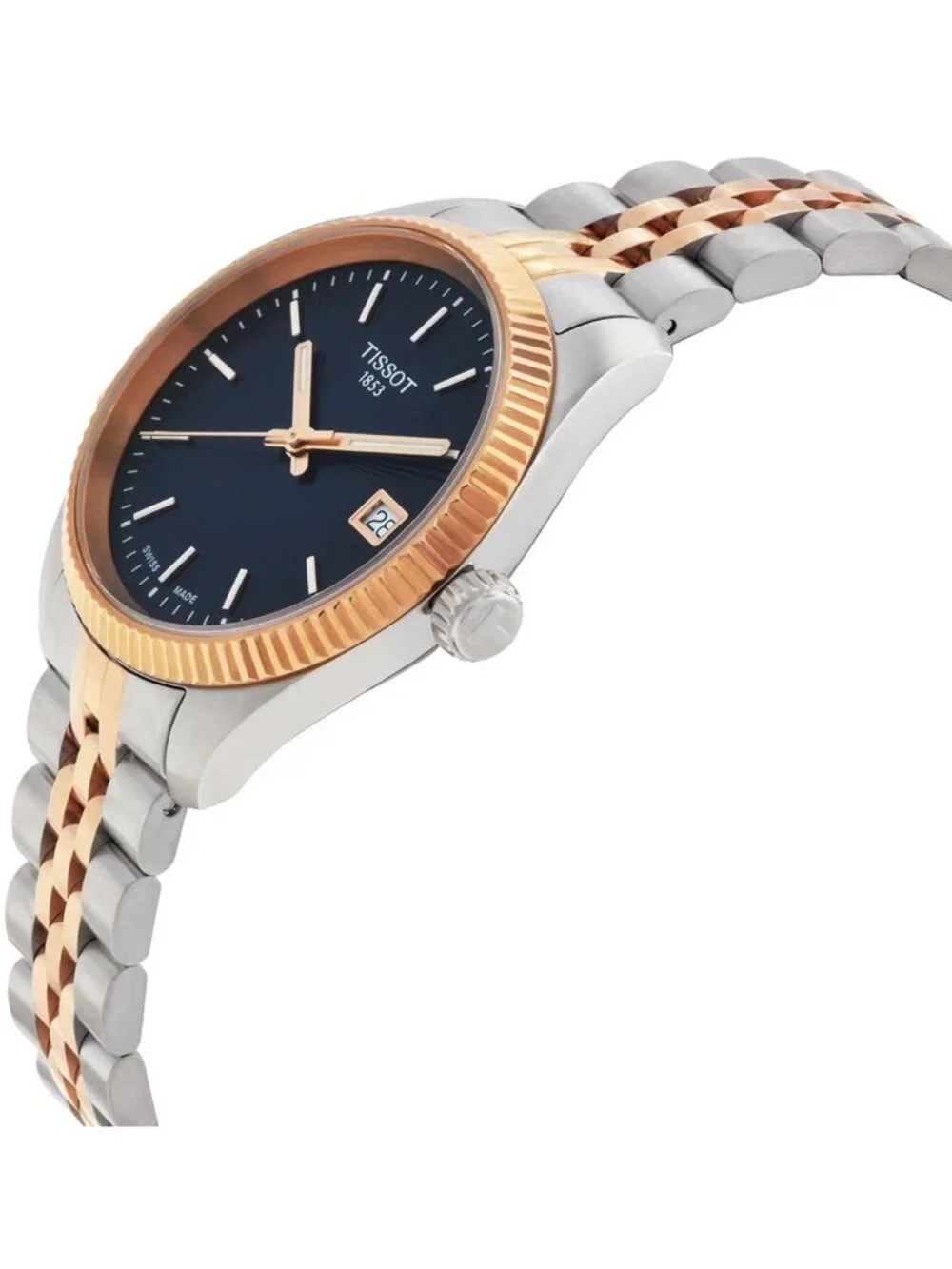 NWT Tissot Ballade Quartz Blue Dial Watch